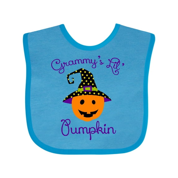Inktastic Grammy's Lil' Pumpkin Boys or Girls Baby Bib