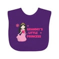 thumbnail image 1 of Inktastic Grammy's Little Princess Girls Baby Bib, 1 of 4