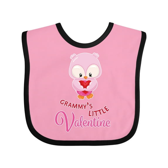 Inktastic Grammy's Little Valentine Boys or Girls Baby Bib