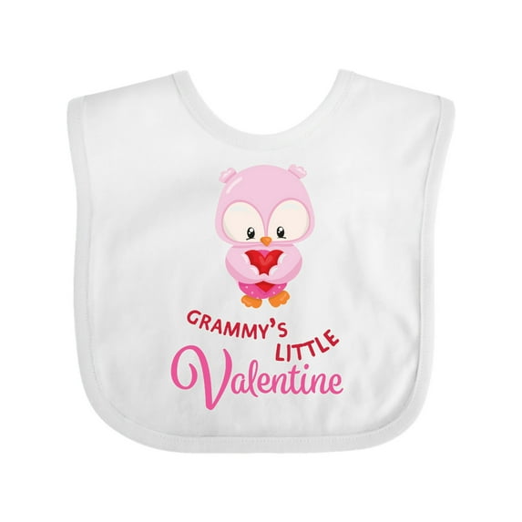 Inktastic Grammy's Little Valentine Boys or Girls Baby Bib