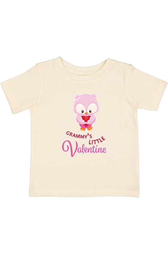 Grammy's Little Valentine Boys or Girls Baby T-Shirt