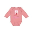thumbnail image 1 of Inktastic Grammy's Little Valentine Boys or Girls Long Sleeve Baby Bodysuit, 1 of 5