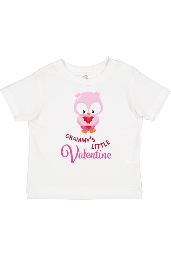 Grammy's Little Valentine Boys or Girls Toddler T-Shirt