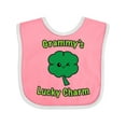 thumbnail image 1 of Inktastic Grammy's Lucky Charm Boys or Girls Baby Bib, 1 of 4