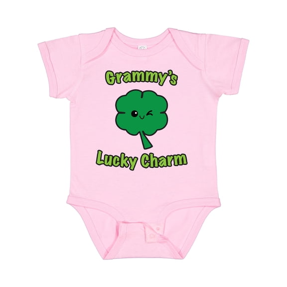 Inktastic Grammy's Lucky Charm Boys or Girls Baby Bodysuit