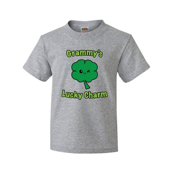 Inktastic Grammy's Lucky Charm Youth T-Shirt