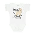 thumbnail image 1 of Inktastic Grammy's You Say Alpaca My Bags Boys or Girls Baby Bodysuit, 1 of 5