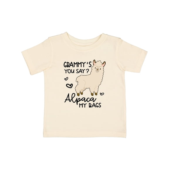 Inktastic Grammy's You Say Alpaca My Bags Boys or Girls Baby T-Shirt