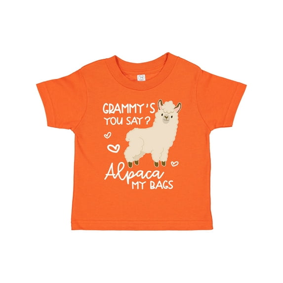 Inktastic Grammy's You Say Alpaca My Bags Boys or Girls Toddler T-Shirt