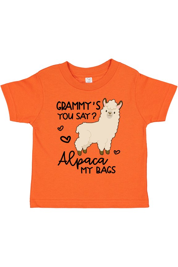 Grammy's You Say Alpaca My Bags Boys or Girls Toddler T-Shirt