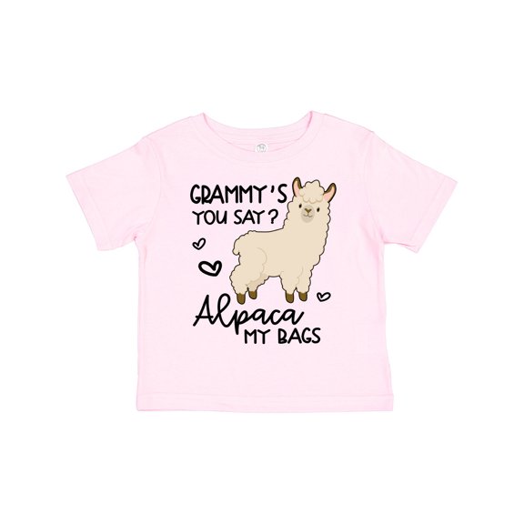Inktastic Grammy's You Say Alpaca My Bags Boys or Girls Toddler T-Shirt