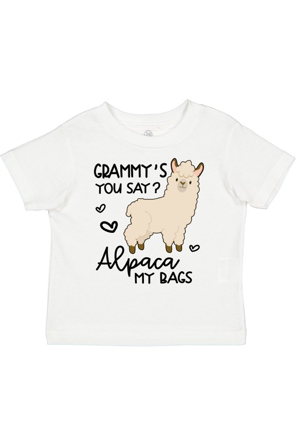 Grammy's You Say Alpaca My Bags Boys or Girls Toddler T-Shirt