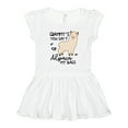 thumbnail image 1 of Inktastic Grammy's You Say Alpaca My Bags Girls Toddler Dress, 1 of 5