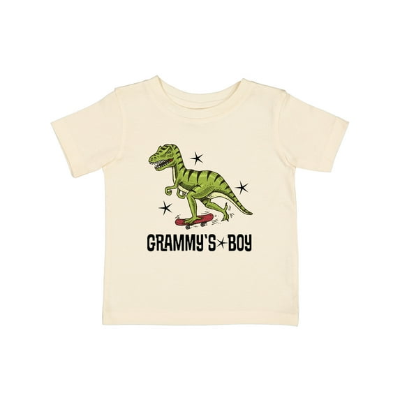 Inktastic Grammys Boy Grandson Dinosaur Boys Baby T-Shirt