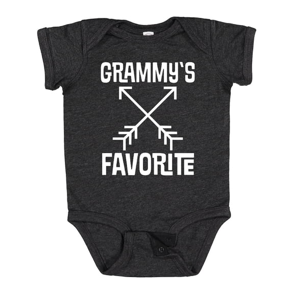 Inktastic Grammys Favorite Grandson Childs Gift Boys or Girls Baby Bodysuit