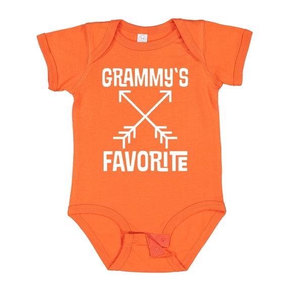 Inktastic Grammys Favorite Grandson Childs Gift Boys or Girls Baby Bodysuit