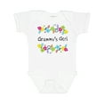 thumbnail image 1 of Inktastic Grammys Girl Bright Flowers Girls Baby Bodysuit, 1 of 5