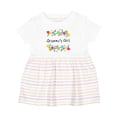 thumbnail image 1 of Inktastic Grammys Girl Bright Flowers Girls Baby Dress, 1 of 5