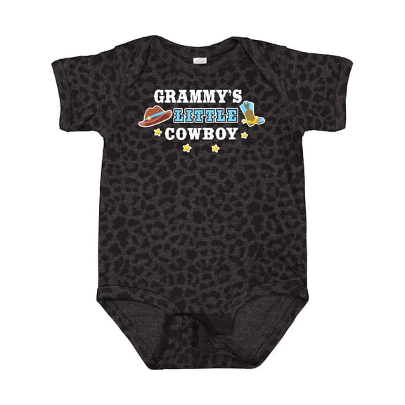 Inktastic Grammys Little Cowboy with Cowboy Hat and Boots Boys Baby Bodysuit
