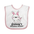thumbnail image 1 of Inktastic Grammys Snuggle Bunny Easter Girls Baby Bib, 1 of 4