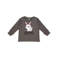 thumbnail image 1 of Inktastic Grammys Snuggle Bunny Easter Girls Long Sleeve Toddler T-Shirt, 1 of 5