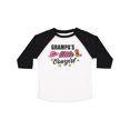 thumbnail image 1 of Inktastic Grampas Little Cowgirl with Cowgirl Hat and Boots Girls Toddler T-Shirt, 1 of 5