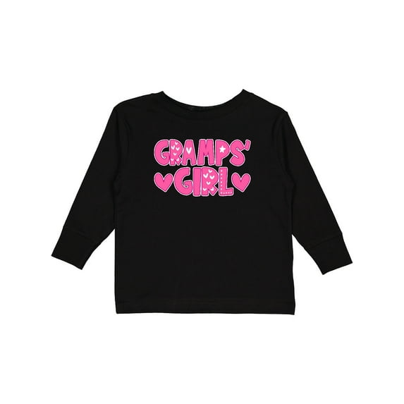 Inktastic Gramps' Girl Granddaughter Girls Long Sleeve Toddler T-Shirt
