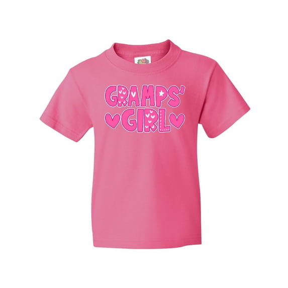 Inktastic Gramps' Girl Granddaughter Youth T-Shirt