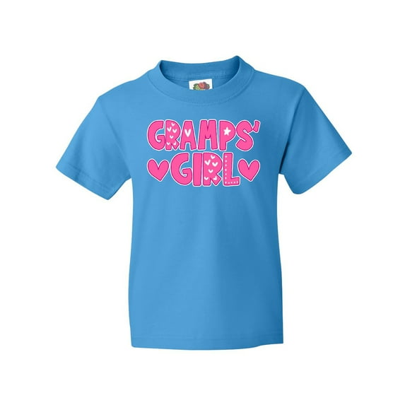 Inktastic Gramps' Girl Granddaughter Youth T-Shirt