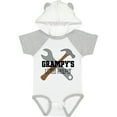 thumbnail image 1 of Inktastic Grampy Grandpa's Little Helper Boys Baby Bodysuit, 1 of 5
