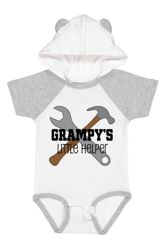 Grampy Grandpa's Little Helper Boys Baby Bodysuit