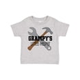 thumbnail image 1 of Inktastic Grampy Grandpa's Little Helper Boys Toddler T-Shirt, 1 of 5