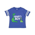thumbnail image 1 of Inktastic Grampy's Boy Grandson Dinosaur Boys Toddler T-Shirt, 1 of 5
