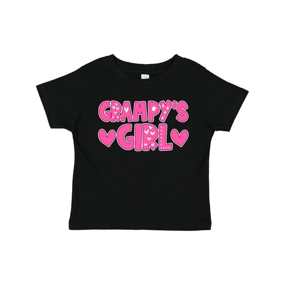 Inktastic Grampy's Girl Granddaughter Girls Toddler T-Shirt