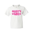 thumbnail image 1 of Inktastic Grampy's Girl Granddaughter Gift Youth T-Shirt, 1 of 5