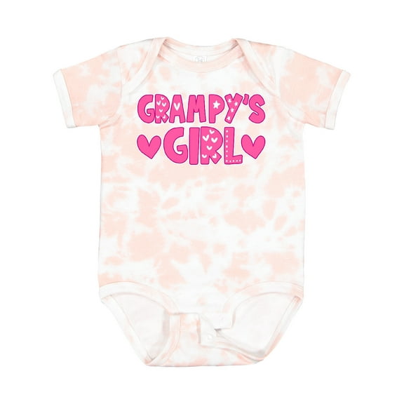 Inktastic Grampy's Girl Granddaughter Girls Baby Bodysuit