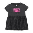 thumbnail image 1 of Inktastic Grampy's Girl Granddaughter Girls Baby Dress, 1 of 5