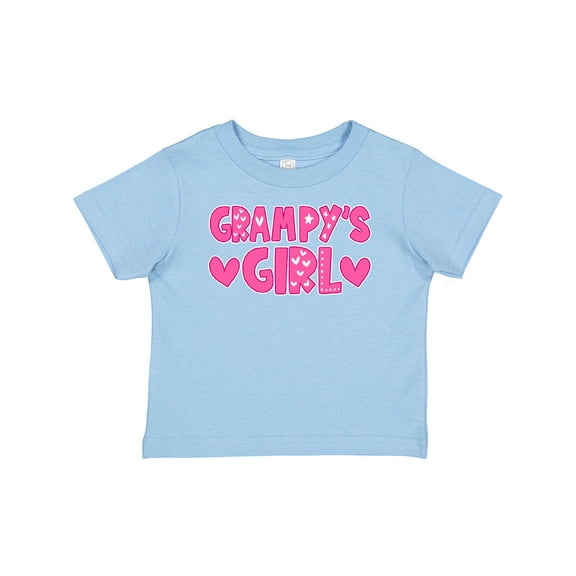 Inktastic Grampy's Girl Granddaughter Girls Baby T-Shirt