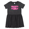 thumbnail image 1 of Inktastic Grampy's Girl Granddaughter Girls Toddler Dress, 1 of 5