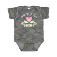 thumbnail image 1 of Inktastic Grampy's Girl Heart Flowers Girls Baby Bodysuit, 1 of 5