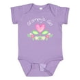 thumbnail image 1 of Inktastic Grampy's Girl Heart Flowers Girls Baby Bodysuit, 1 of 5