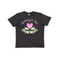 thumbnail image 1 of Inktastic Grampy's Girl- Heart Flowers Youth T-Shirt, 1 of 5