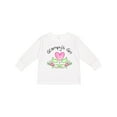 thumbnail image 1 of Inktastic Grampy's Girl- heart flowers Girls Long Sleeve Toddler T-Shirt, 1 of 5