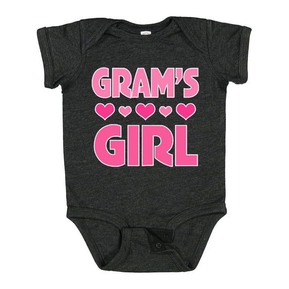 Inktastic Grams Girl Granddaughter Girls Baby Bodysuit