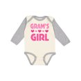 thumbnail image 1 of Inktastic Grams Girl Granddaughter Girls Long Sleeve Baby Bodysuit, 1 of 5