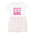 thumbnail image 1 of Inktastic Grams Girl Granddaughter Girls Toddler Dress, 1 of 5