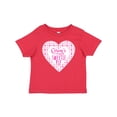 thumbnail image 1 of Inktastic Gran's Sweetie Pie with Pink Hearts Boys or Girls Baby T-Shirt, 1 of 5
