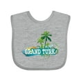 thumbnail image 1 of Inktastic Grand Turk Island Boys or Girls Baby Bib, 1 of 4
