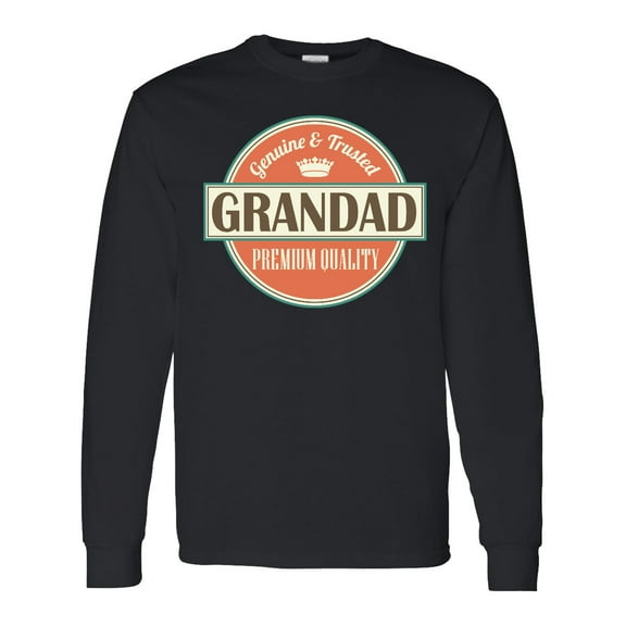 Inktastic Grandad Funny Grandfather Long Sleeve T-Shirt
