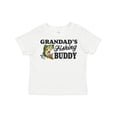 thumbnail image 1 of Inktastic Grandad's Fishing Buddy Boys Toddler T-Shirt, 1 of 5